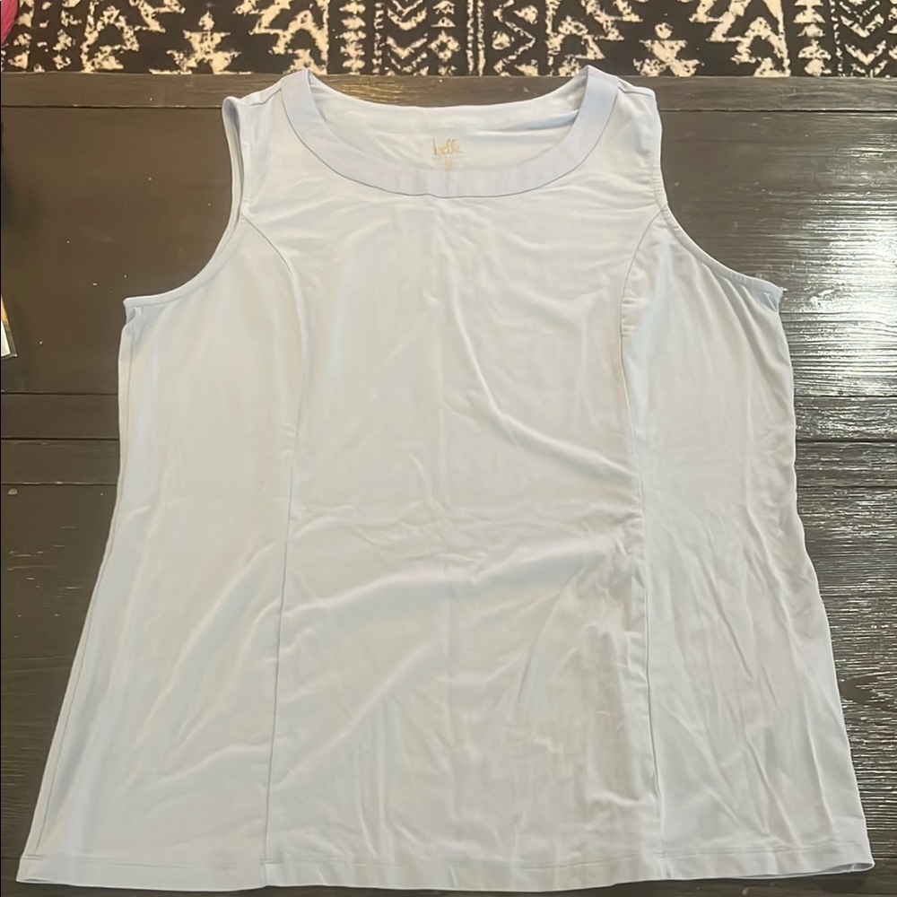 Belle by Kim Gravel Fitted Sleeveless Tank Top